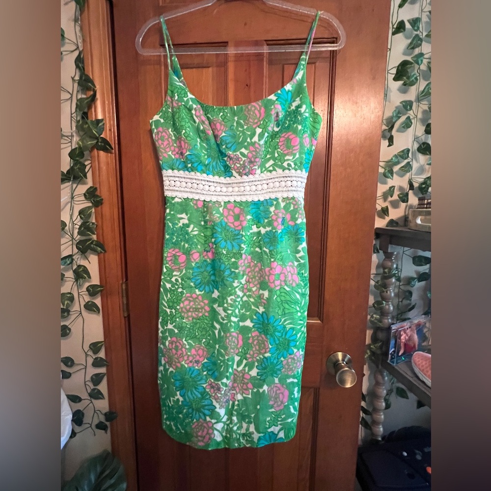 Milly cotton dress size 2 floral cute